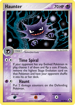 Haunter card art