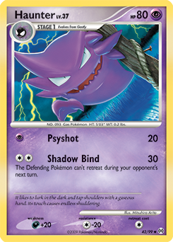 Haunter card art