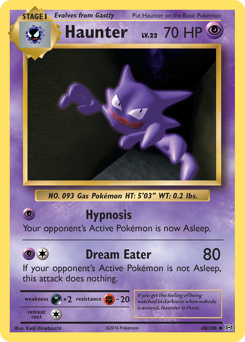 Haunter card art