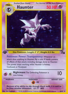 Haunter card art