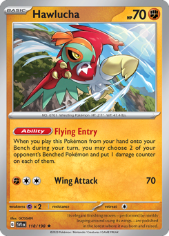 Hawlucha card art