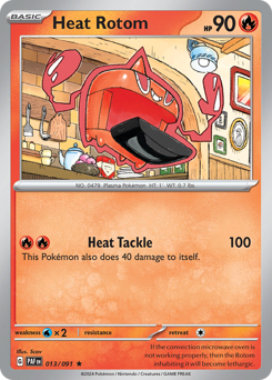 Heat Rotom card art