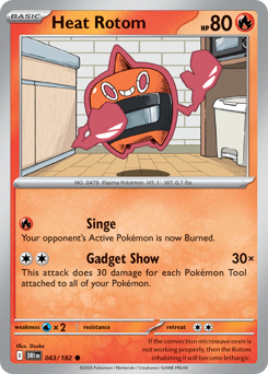 Heat Rotom card art