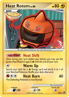 Heat Rotom card art