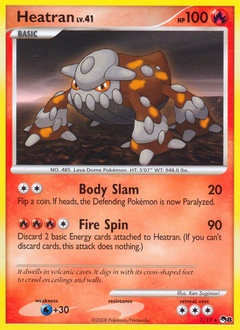 Heatran card art
