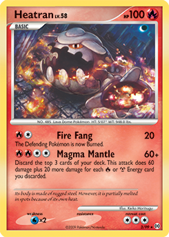 Heatran card art