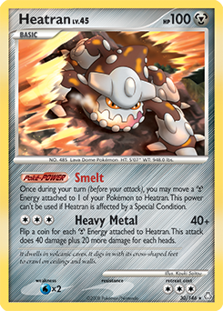 Heatran card art