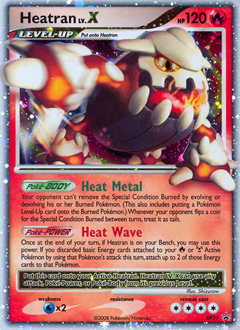 Heatran LV.X card art