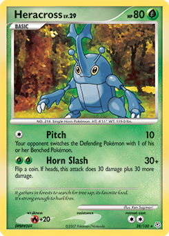 Heracross card art