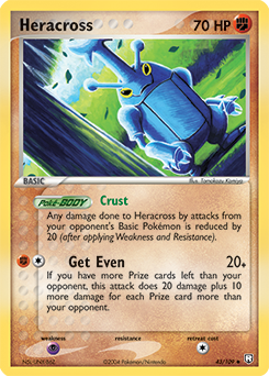 Heracross card art