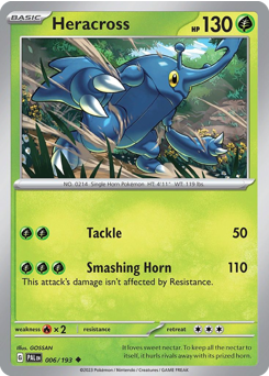 Heracross card art