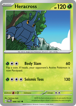 Heracross card art