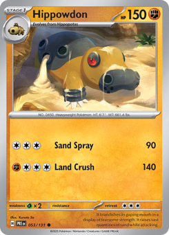 Hippowdon card art