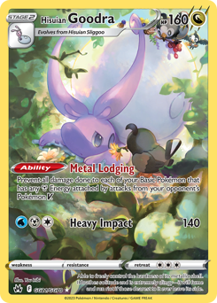 Hisuian Goodra card art