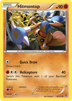 Hitmontop card art