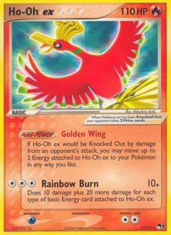 Ho-Oh ex card art