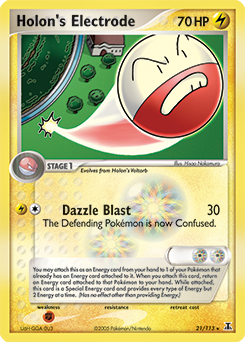 Holon's Electrode card art