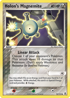 Holon's Magnemite card art