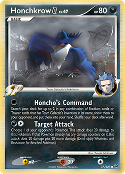 Honchkrow G card art