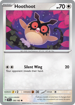 Hoothoot card art