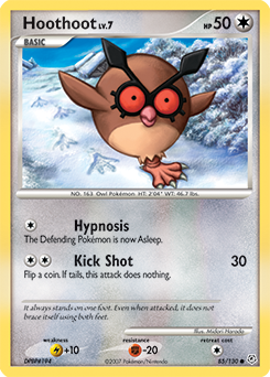 Hoothoot card art