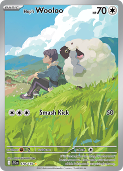 Hop's Wooloo card art