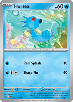 Horsea card art