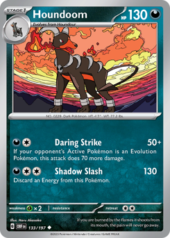 Houndoom card art