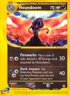 Houndoom card art