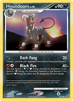 Houndoom card art