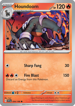 Houndoom card art