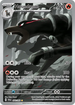 Houndoom card art