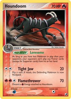 Houndoom card art