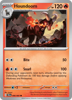 Houndoom card art