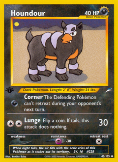 Houndour card art
