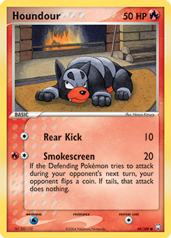 Houndour card art