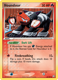 Houndour card art