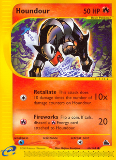 Houndour card art