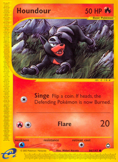 Houndour card art