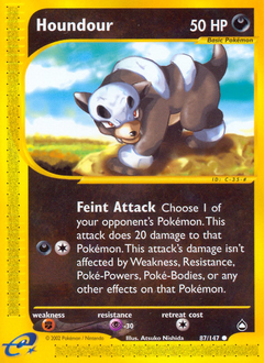 Houndour card art