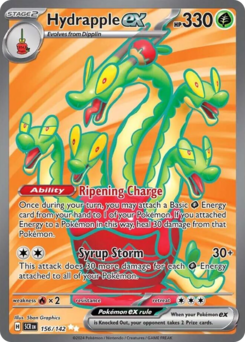Hydrapple ex card art