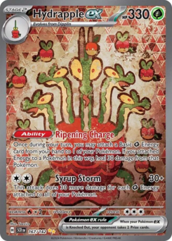 Hydrapple ex card art