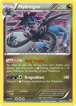Hydreigon card art
