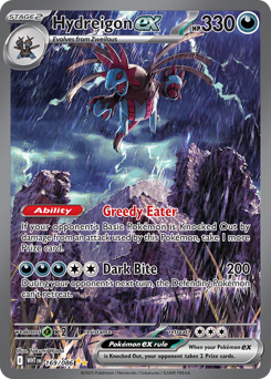 Hydreigon ex card art