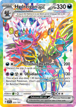 Hydreigon ex card art