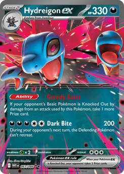 Hydreigon ex card art