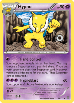 Hypno card art