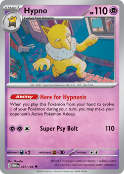 Hypno card art