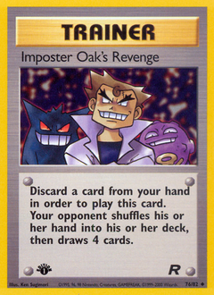 Imposter Oak's Revenge card art