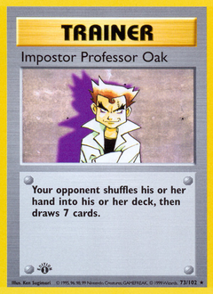 Impostor Professor Oak card art